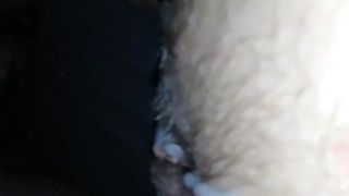 Creampie all over my pussy