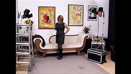 Horny Mature Fucked and Cummed in Mouth by Stranger at Casting