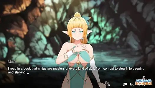 Kaç, elf ninjam! 3 boyutlu oyun bölüm 1