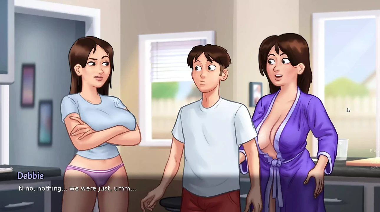 step sister and anon make hot seen in summertime saga part 51