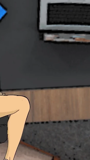 Captivating moment from "Newly Employed Lawyer Fucks Big Tit Nigerian Secretary in Bosses' Office"