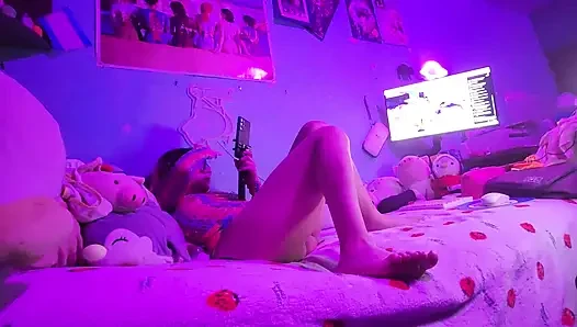 Behind the scenes of my livestream