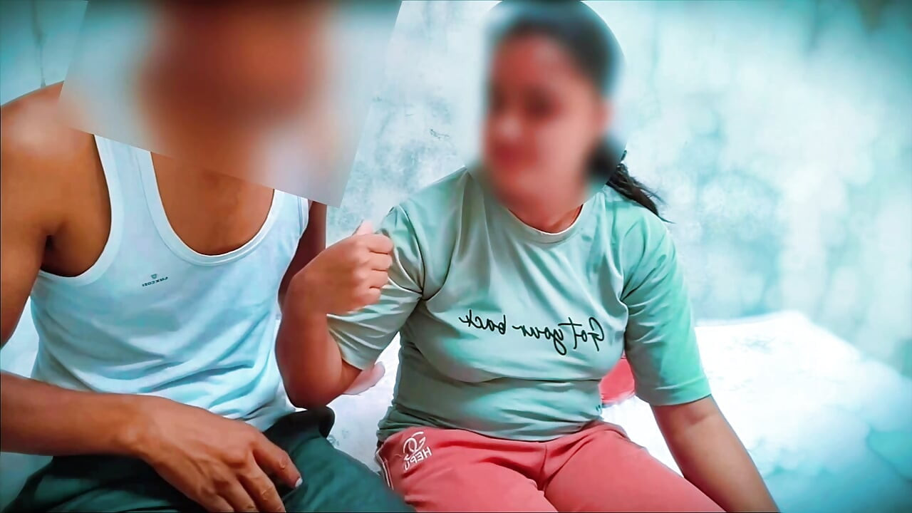 village girl gose to tution but is punished by the teacher for not completing her homework, and Fuck her tight pussy by teacher,