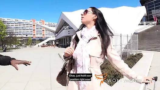 German originals! July Sun gets naked for a black photographer who just wants to fuck her cunt!