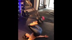 Nina Dobrev Workout - Butt Shots and Major Cameltoe