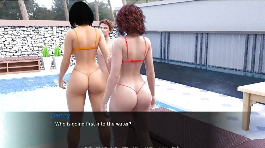 Milftopia - Gameplay - Roleplay -stepmom in Maid and Micro Bikini