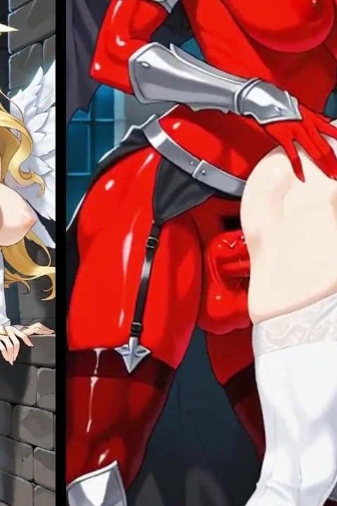 Seks anal bareng androgynous angels dan iblis