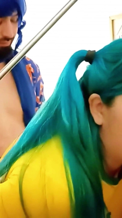 Brazilian Miku Gets Stuck On The Stairs And Kaito Gives Her More Than A Hand Part 1 | Clip 1