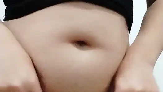 She dances and displays her charms