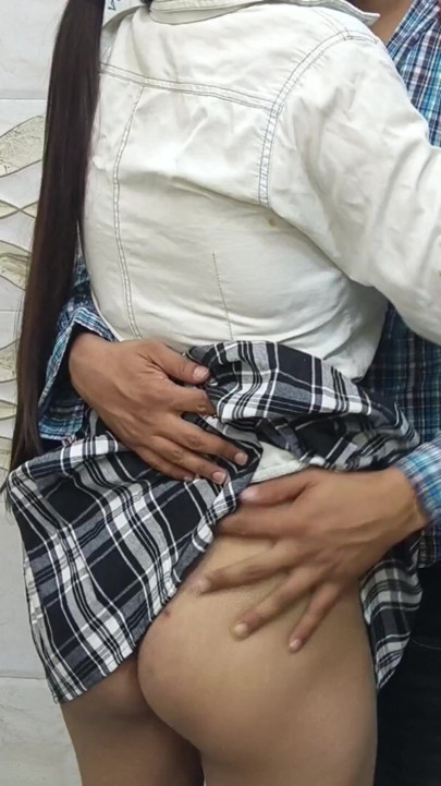 Desi indian college girl fuck at friend's car and cum inside my teen friend tight pussy | Clip 2
