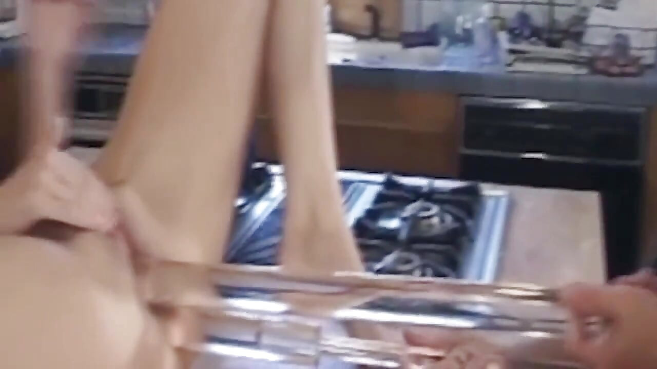 Mature MILF Stretched Wide with Bottle and Thick Cock