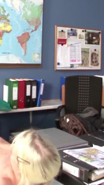 Must-see moment from "OLD TEACHER TRICKS YOUNG GERMAN TEEN TO FUCK AT SCHOOL"