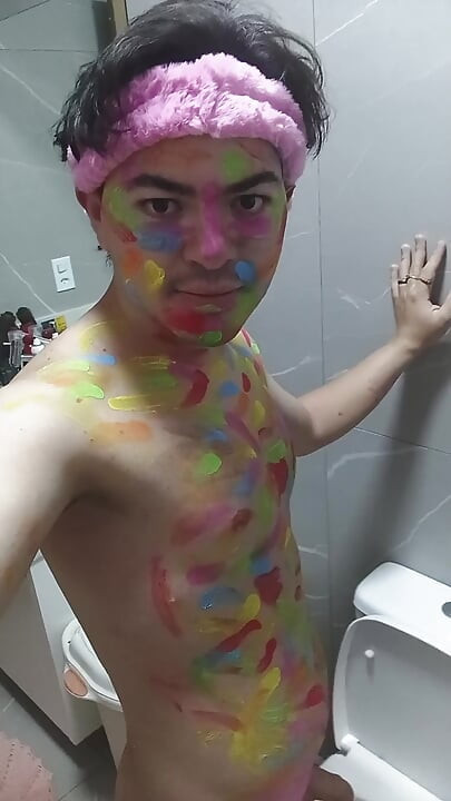 nanasin zinid rainbow fantasy with cum show