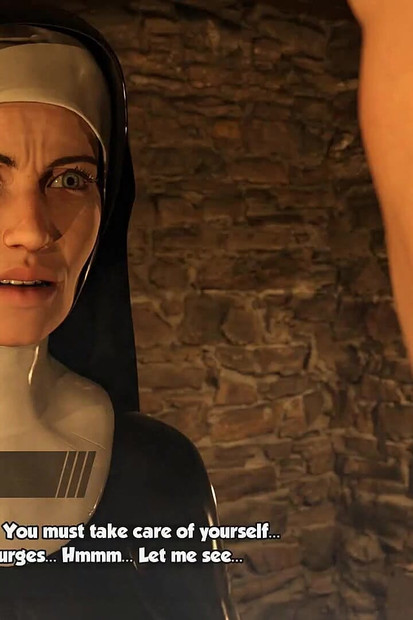 Area69: Holy Nun Is Milking Big Cock to Purify the Balls - Episode 24