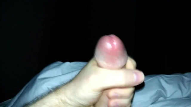 hairy cock cumming hard with white milk