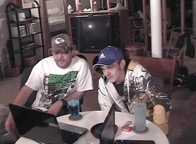 Straight skater boy KC cums hard in my mouth!