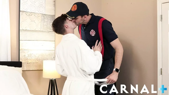 FunSizeBoys - Horny twink Dex Devall is looking for some fireman dick