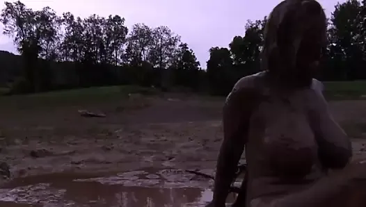 Girl humilated in the mud 2