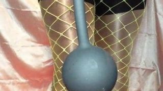 Sissy slut show with dildos and toys2