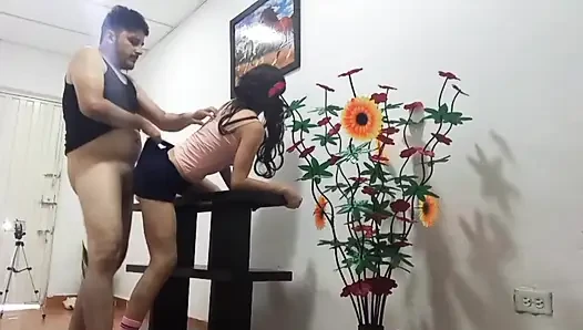 Young couple in love fucking until they cum