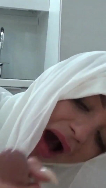 Iconic moment from "Fucking My Best Friends Mom After Family Party"