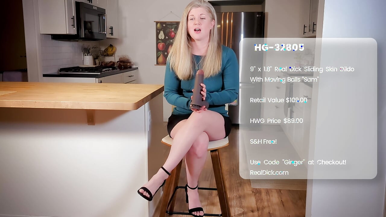 بيع زب جيف المقلد على شبكة التسوق المنزلية جينجر