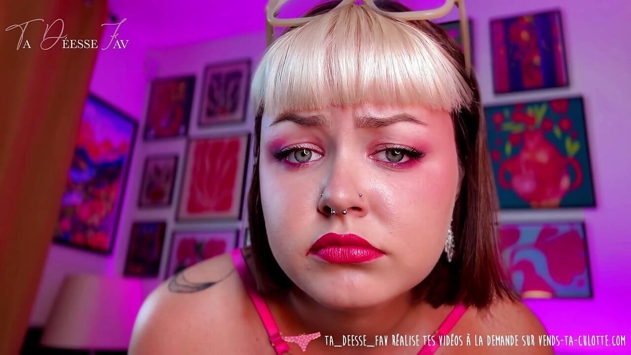 Vends-ta-culotte-Bedövning ung fransk dominatrix tar kontroll över ditt liv och din sexualitet