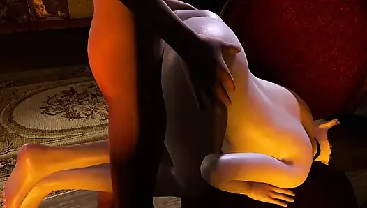 Alter Asiatischer Mann Hämmert Den Arsch Eines Asiatischen Mädchens Hart