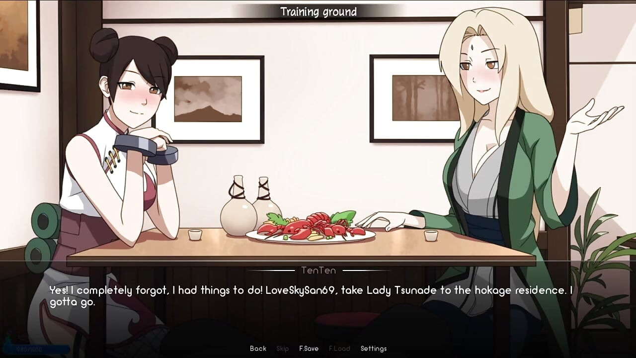 Naruto - kunoichi Trainer 0.14.1 teil 50 Hinata blowjob - Mikasa sex von Loveskysan69