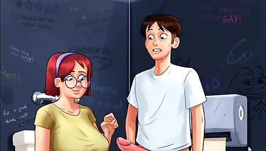 Summertime saga - johannes hat Jenny schwanger gemacht.