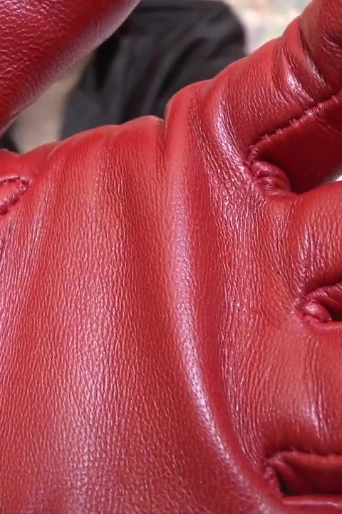 Red Leather Gloves-the Scent of Leather Makes You Weak, Lady Victoria Valente