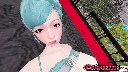 Prenses Marianne 3d animasyon - sıkı amcık parmaklama, ayakta vibratör, sansürsüz hentai'de göt yalama fışkırtıyor