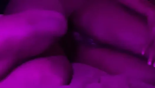 Spooning Ebony Teen Gosdess Juicy Creamy hot Pussy Slowly From the back POV