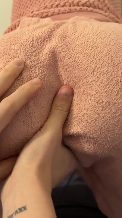 Camera deep inside Mia's teen creamy pussy