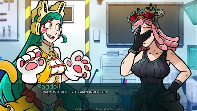 Mei's Proyect - La Voluptuosa Tomoko Shiretoko Probando el gran Invento de la Hermosa Mei