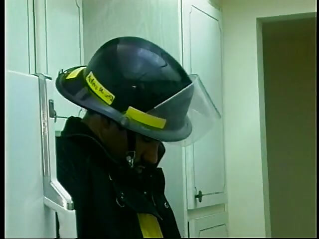 Wild handsome cop gives blowy with passion in the office
