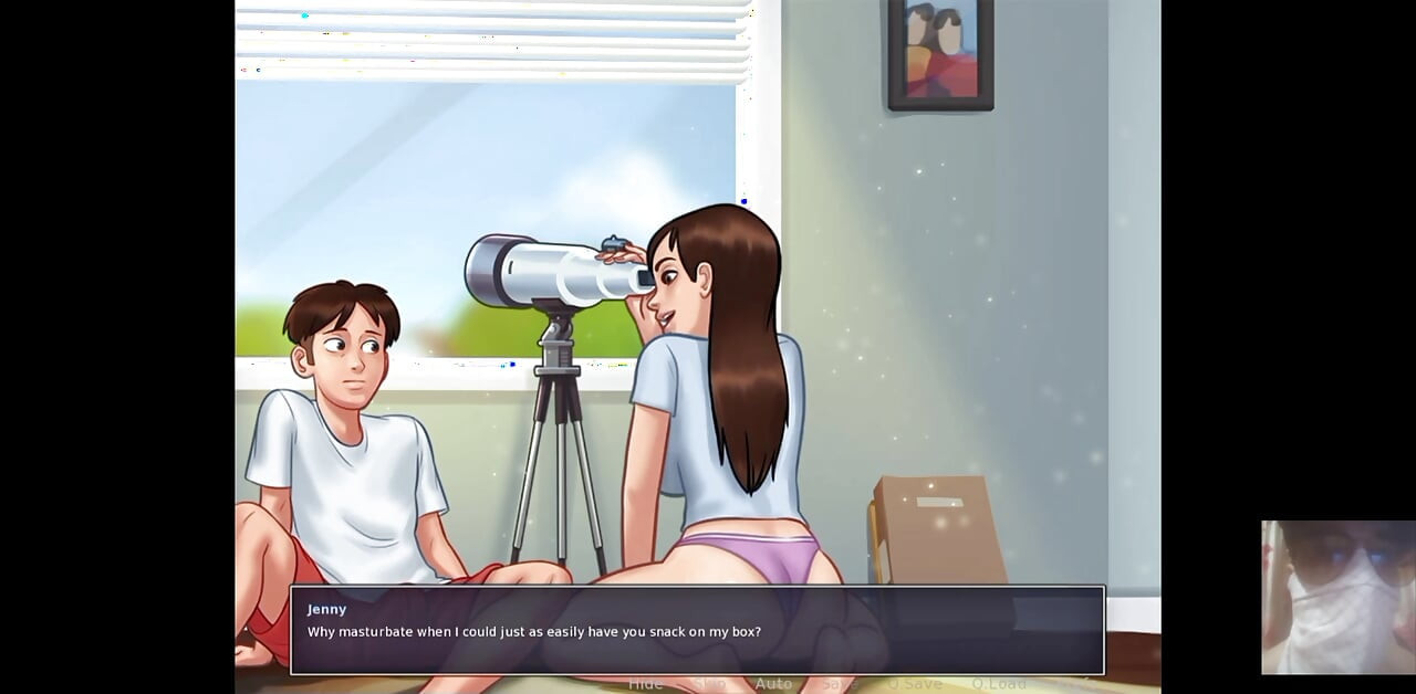 Hot Step-Sis caught me watching neighbour ! Then I gave her cunllings