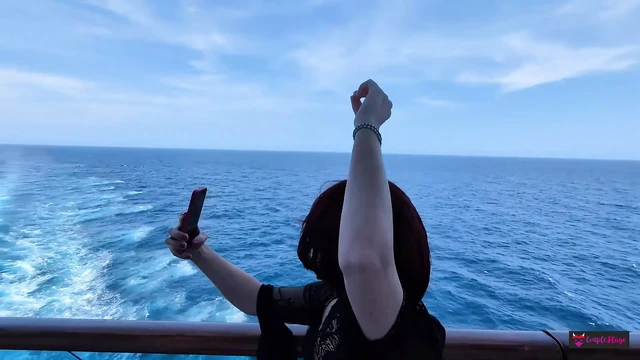 Fucked in the Public Toilet of the Boat