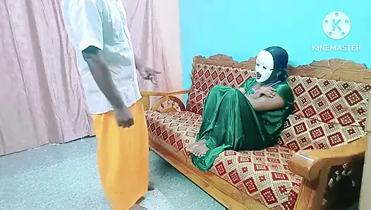 Unbefriedigte hausfrau verführt ihren schwiegervater und wird von ihm gefickt - tamilisches audio mit lautem stöhnen