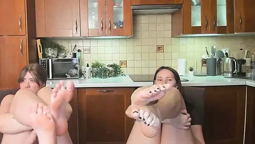 Oh yeah, what kinky girls... you'll definitely have a lot of fun with them