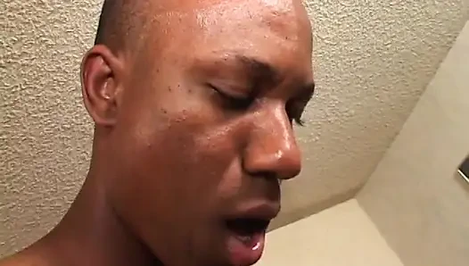 Black dude picks big booty ebony girl with wide hips on the street