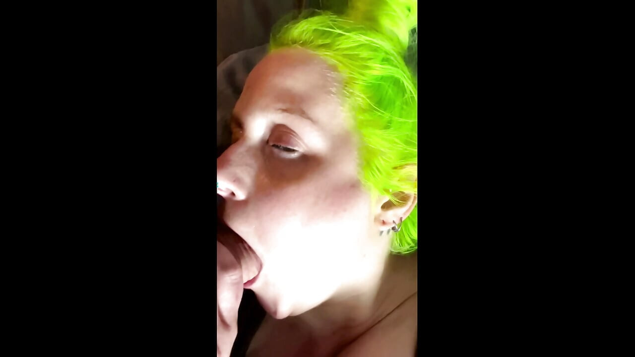 Next Door Dolly and Stunt Cock- POV Blowjob - No Makeup