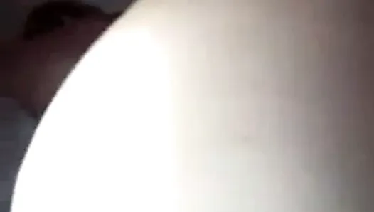His buddy fucks her while she