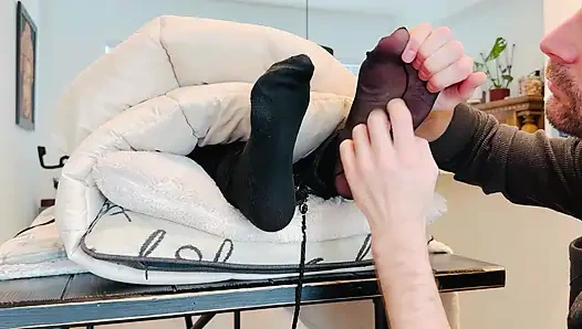 CEO's Obscenely Sexy Feet Mercilessly Tickled by Ex-Employee (Part 1) PREVIEW