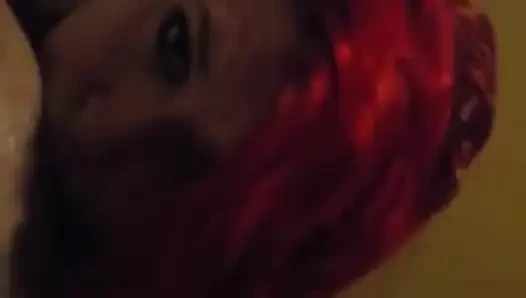 Chubby MILF Sucks a Fat Cock and Drools All Over It