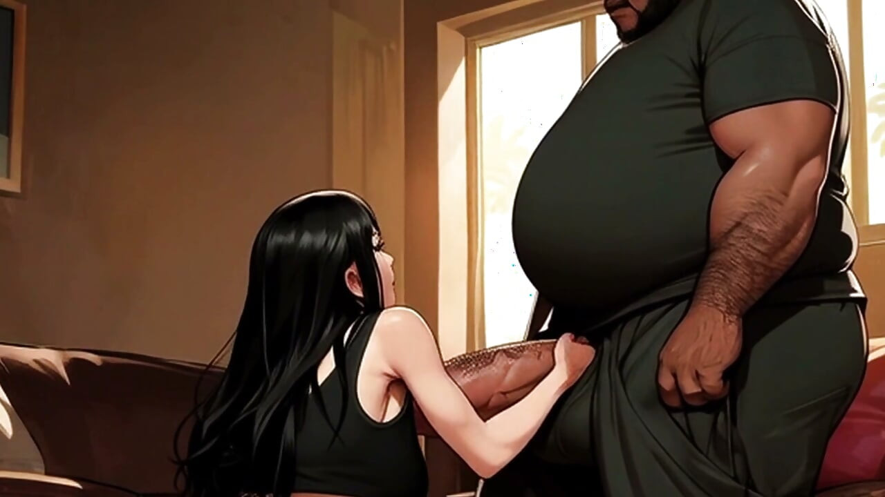 Korean Milf Sucks BBC