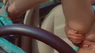 Masturbieren im Auto