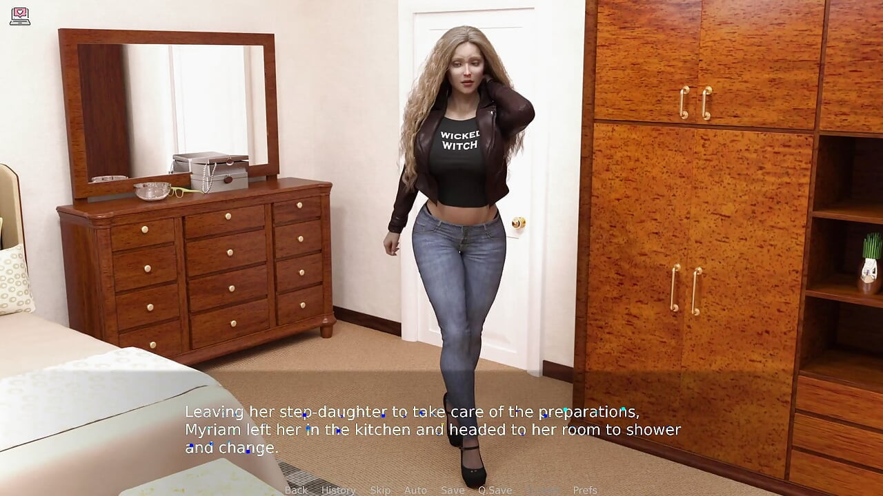 Cuckold MILF Lets Stepson Finger Her While Watching a Movie, Then Sucks His Cock Behind Husband's Back - Part 1