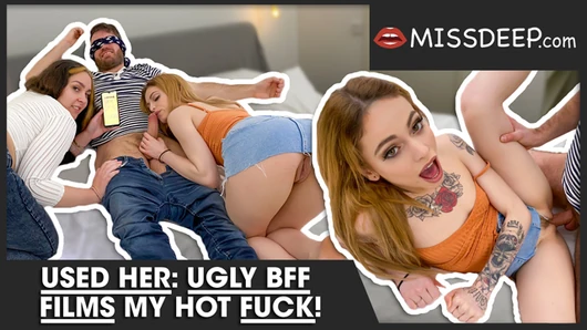 AURORE et CLARA MIA: Trop grosse pour un rendez-vous: GROSSE COPINE obtient une BITE parce-qu'on TROMPE un MEC! MISSDEEP.com