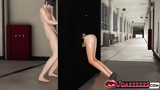 Seksi büyük memeli mahiru mizuhara 3d hentai rule34 - yoğun çift elle elle muamele yarağını okşuyor, ıslak gırtlağına kadar sakso inliyor